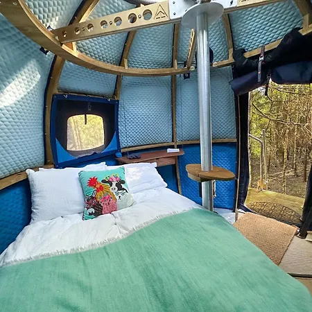 Hanging Treehouse Farm stay Skjelfoss